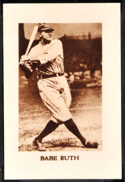 29SP 1929 Star Player Candy Ruth